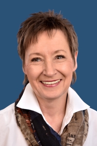 Chefsekretärin  Karin  Eickelbaum