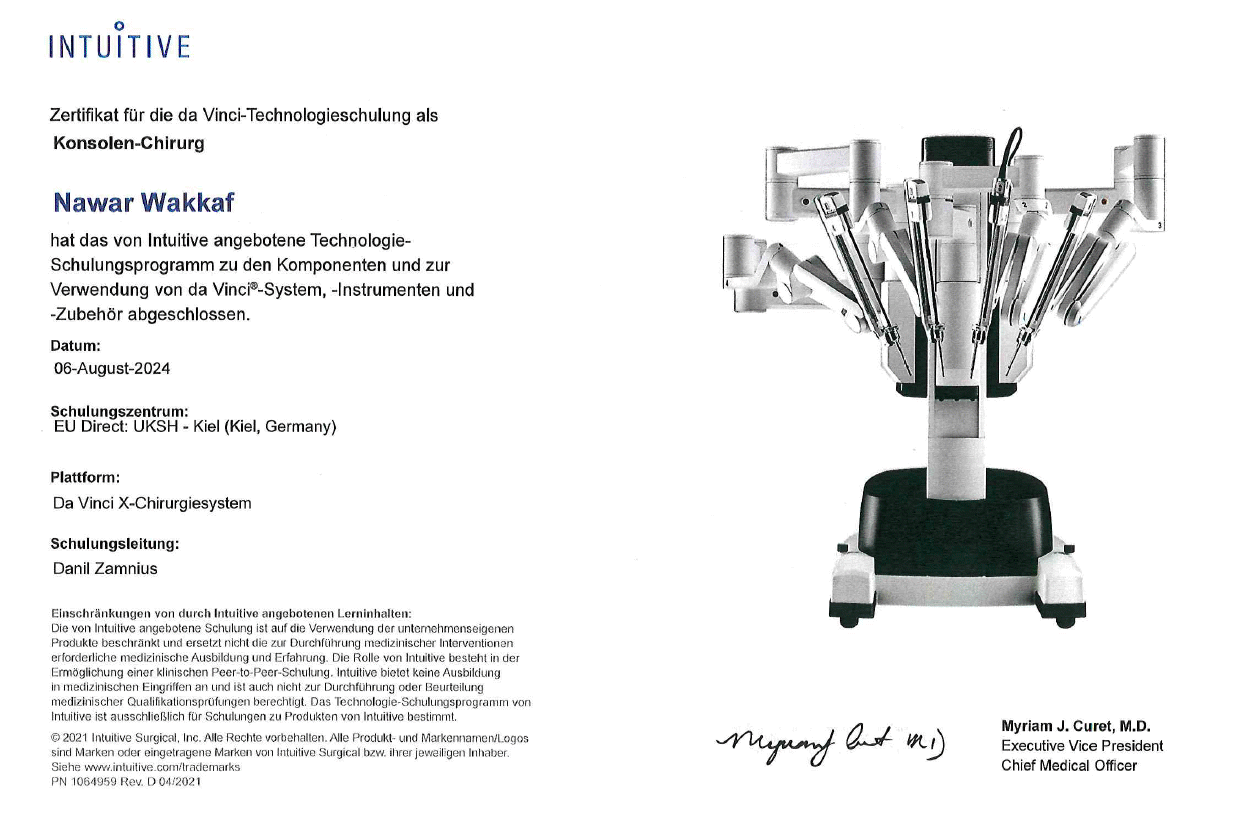 Anerkannter Chirurg Prof. Dr. med. Matthias Heuer